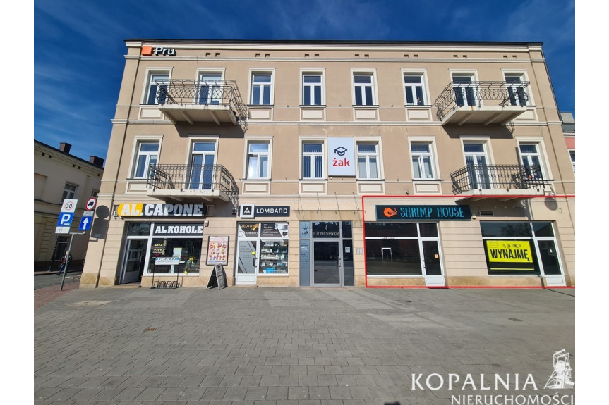 Częstochowa, Centrum, Pl. Plac Daszyńskiego, Lokal handlowo-usługowy | Ścisłe Centrum