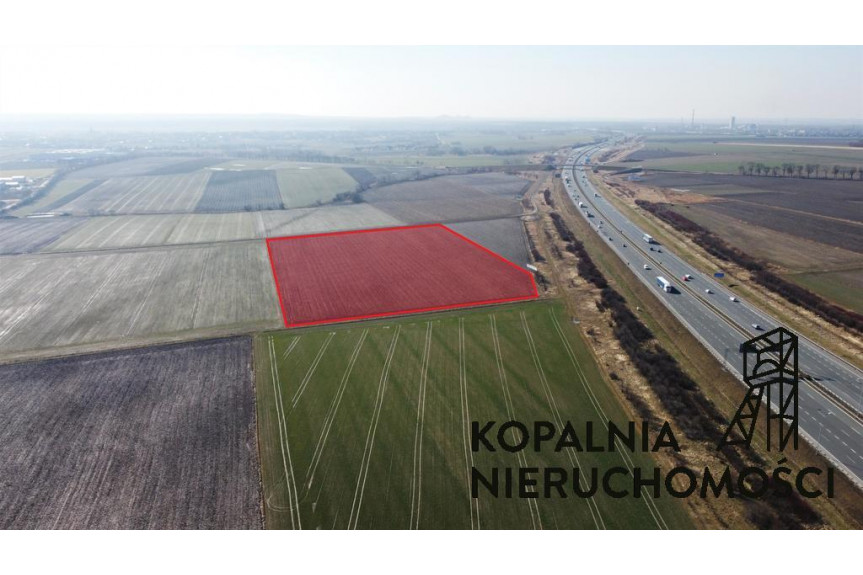 Gliwice, Bojków, Graniczna, Działka Pod Inwestycję przy Trasie A1